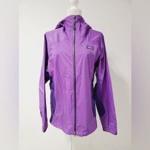 Patagonia Women's Two Tone Purple Lightweight Nylon Jacket